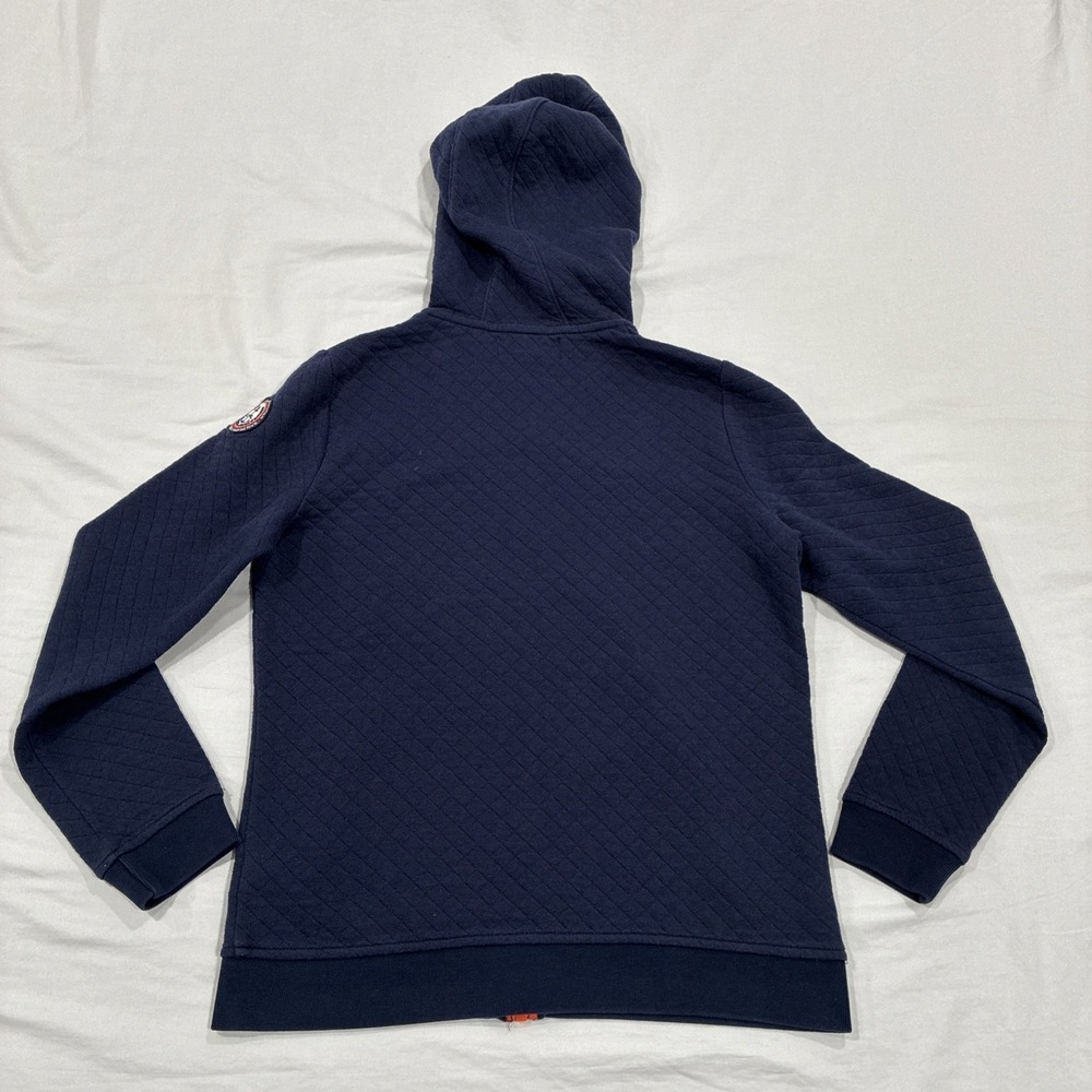 Womens Lauren Ralph Lauren Active‎ Jacket Size Small Blue/Orange Hooded Quilted - Picture 12 of 16